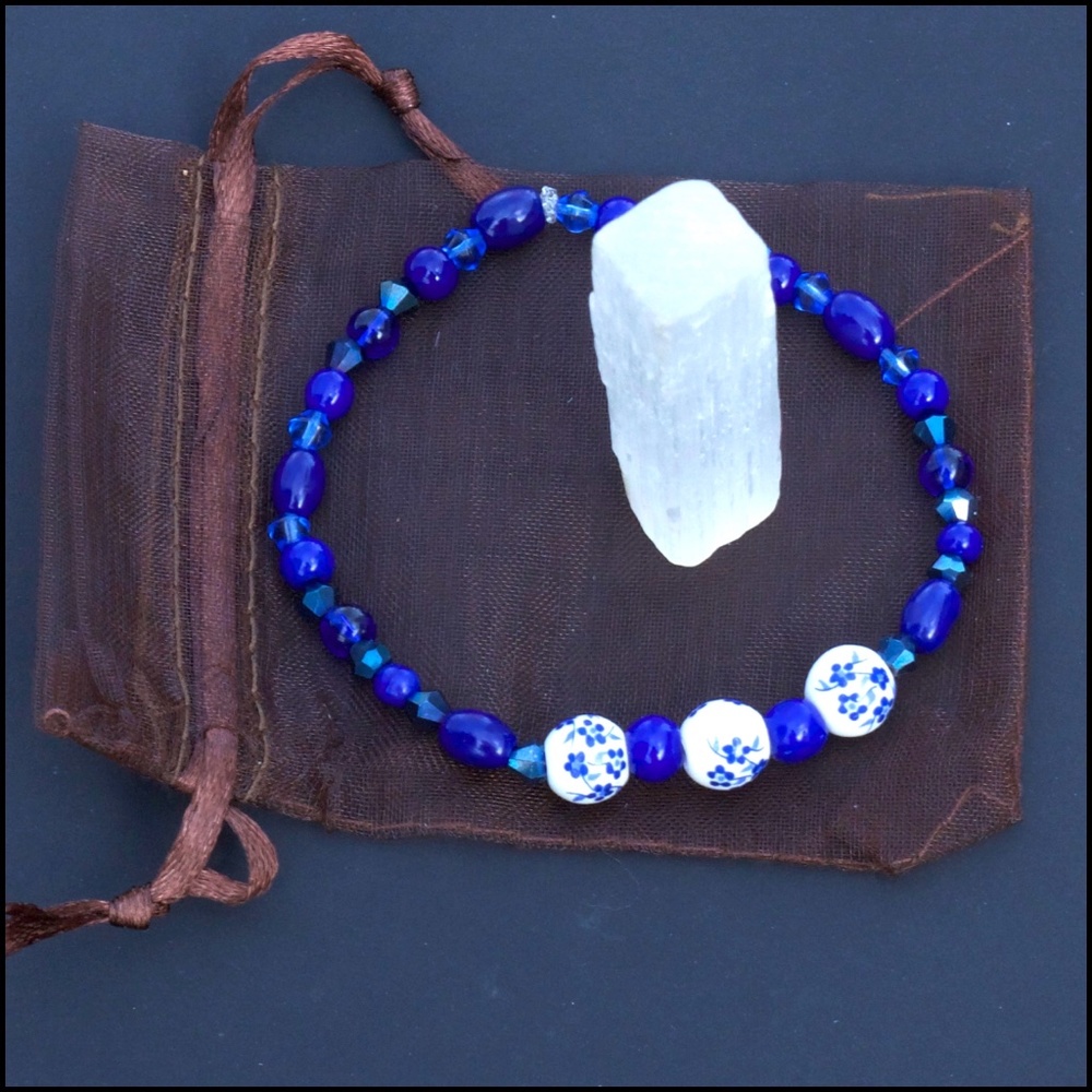 BLUE-ZEN Beaded bracelet